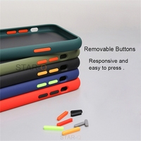 Skóra czuć matowy silikonowy twardy futerał na telefon dla Xiaomi Mi Poco X3 Pro Nfc mężczyźni odporna na wstrząsy tylna pokrywa na Poko X3pro X3nfc X 3 3x 6